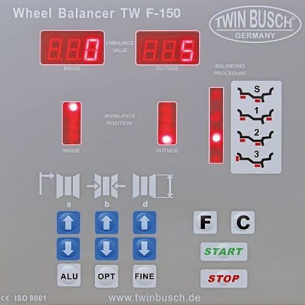 Twin Busch TWF150-TWX610: Set - Reifenmontagemaschine TWX-610 + Reifenwuchtmaschine TWF-150